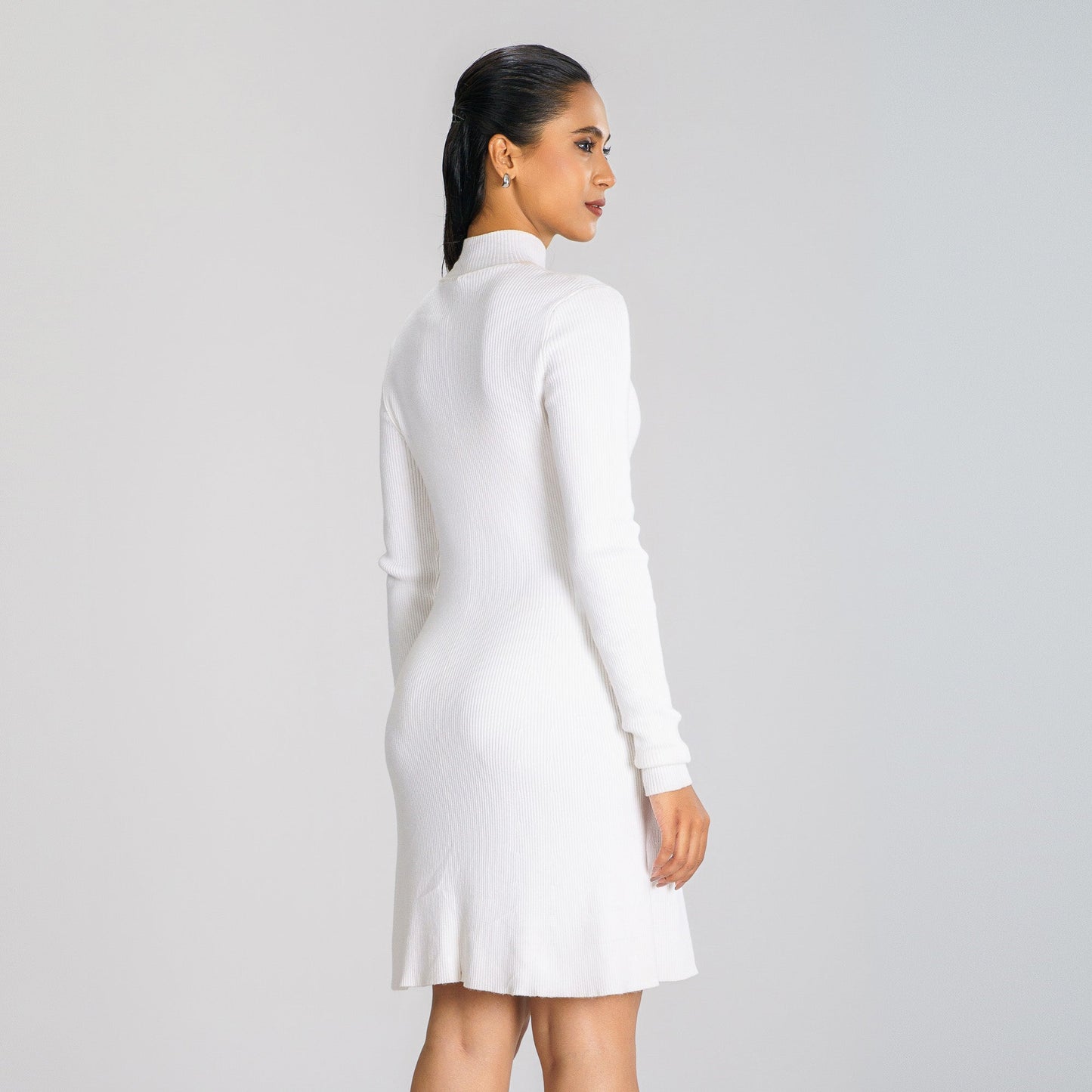 Women's White Sweater Dress