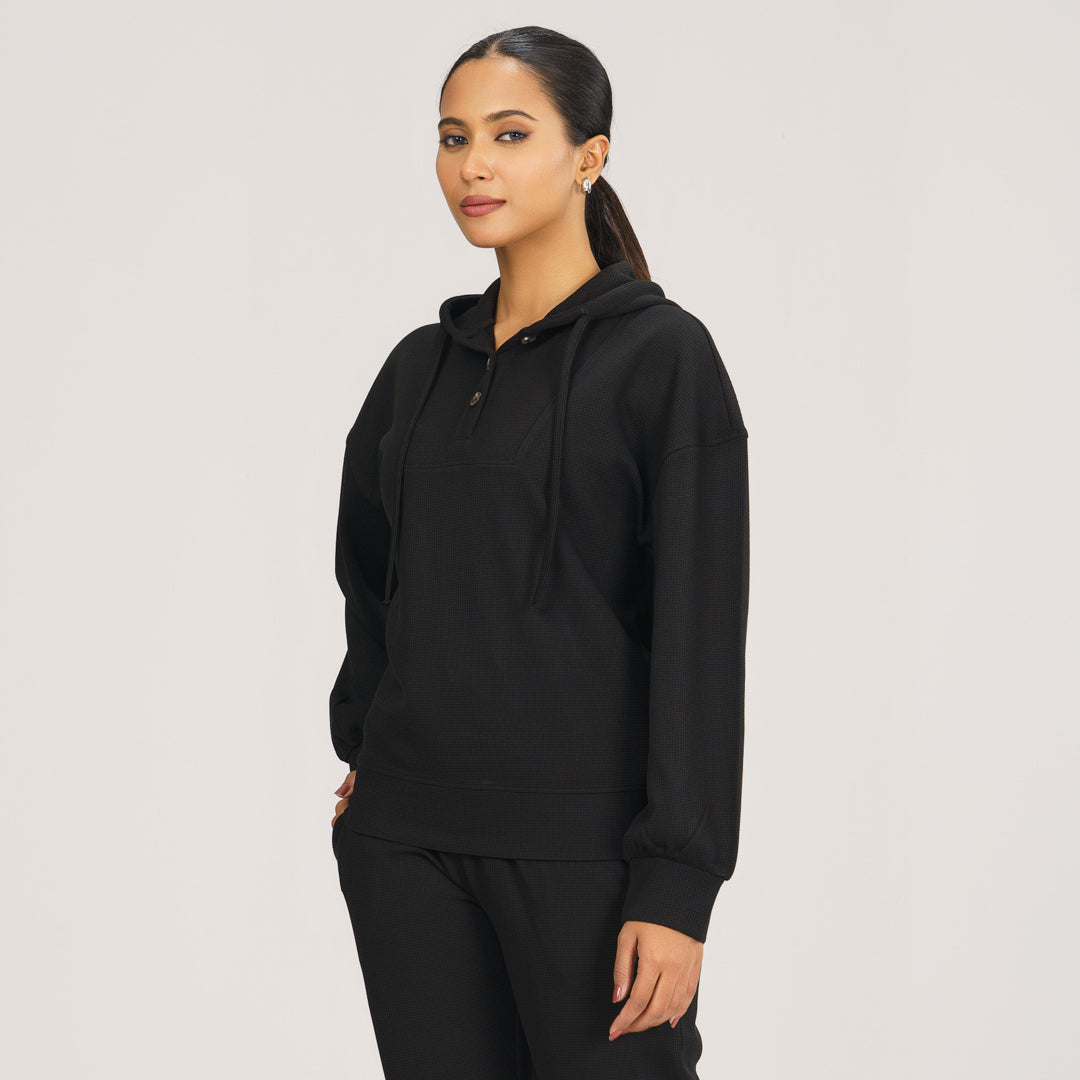 Women's Black Hoodie