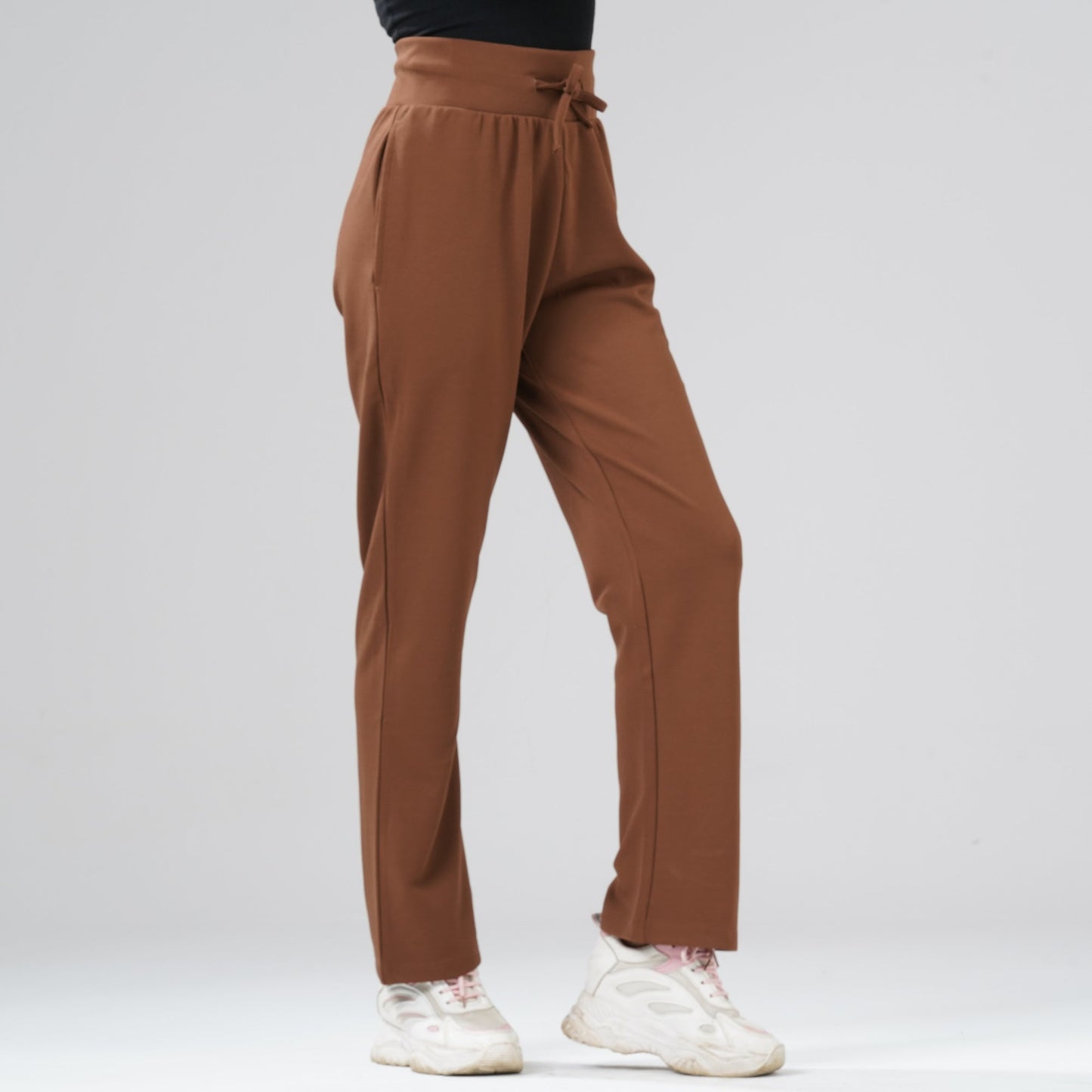 Womens Brown Joggers