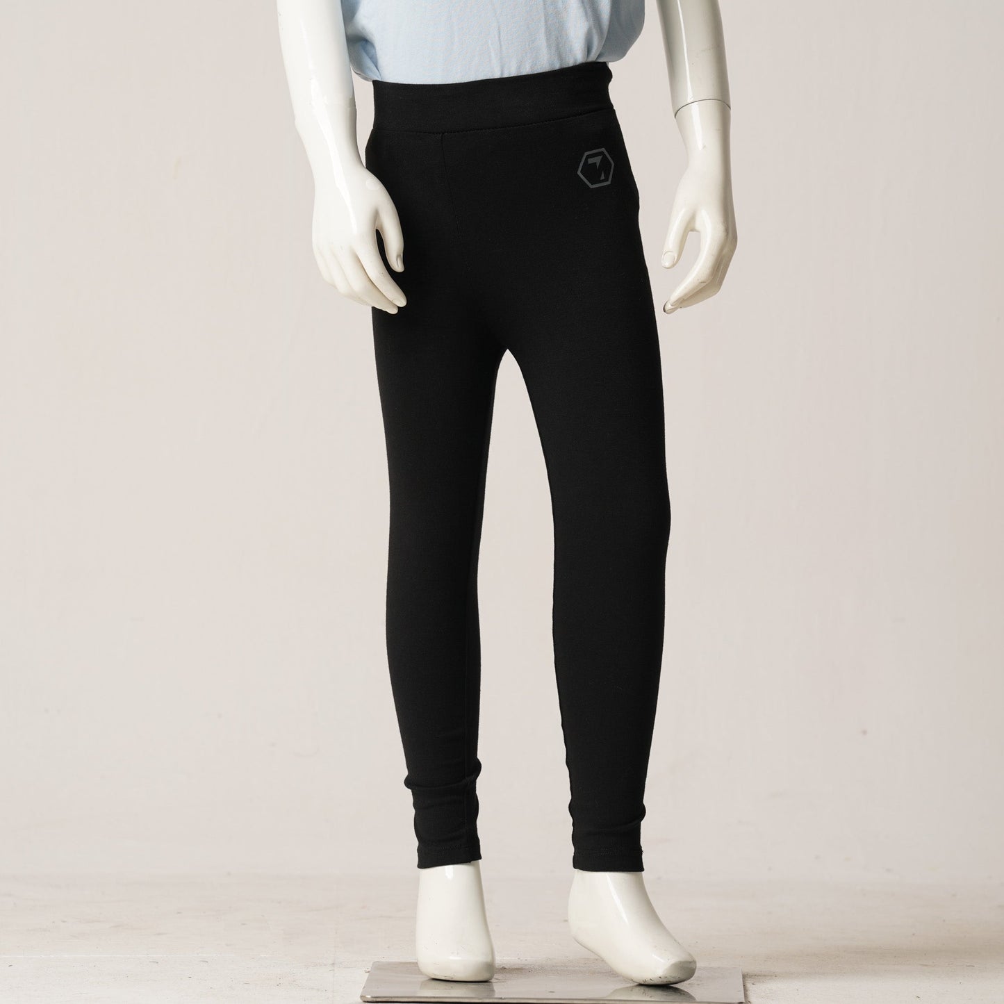 BABY GIRLS LEGGINS-BLACK