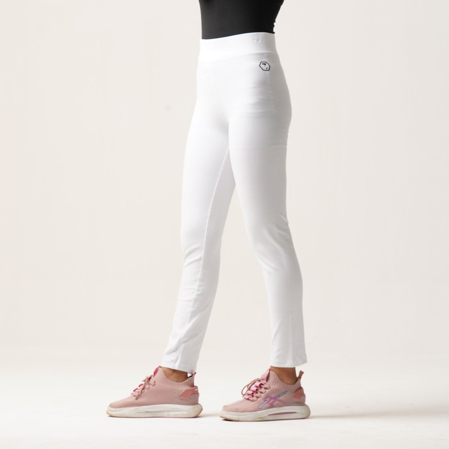 LADIES LEGGINGS-WHITE