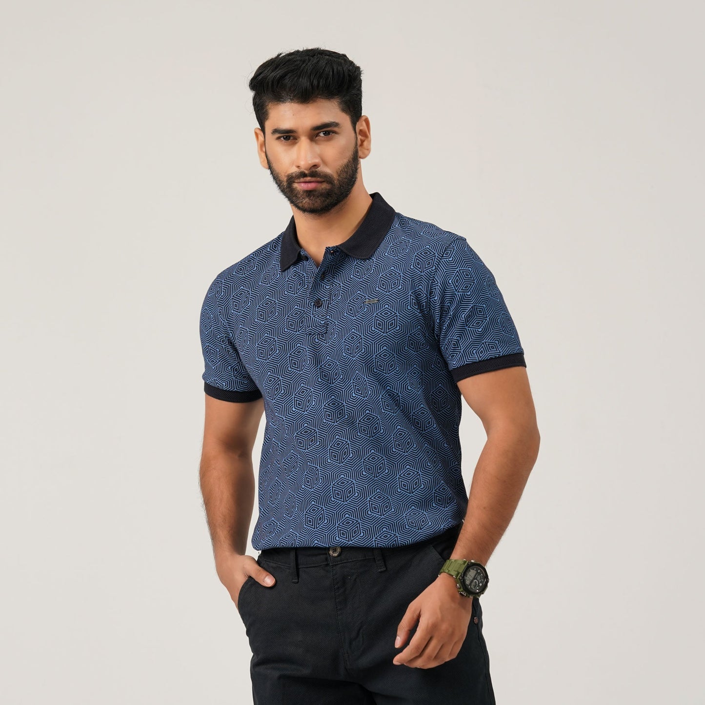 Mens Dark Navy Polo