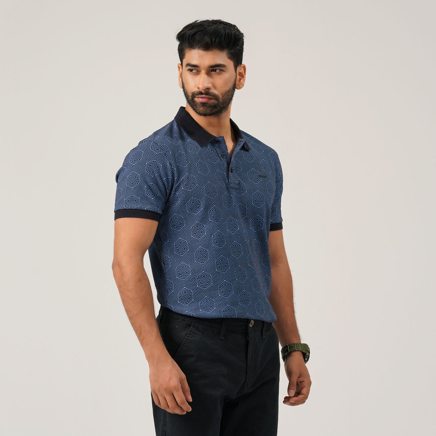 Mens Dark Navy Polo