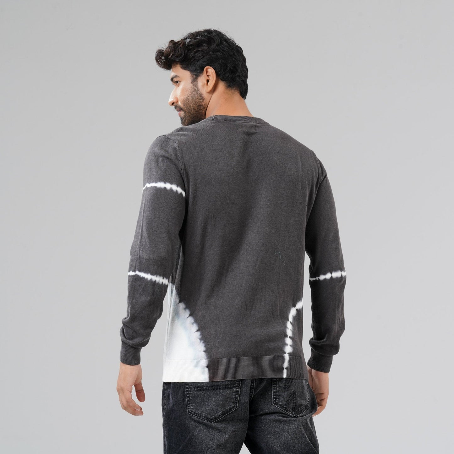 Mens Grey Sweater Pullover