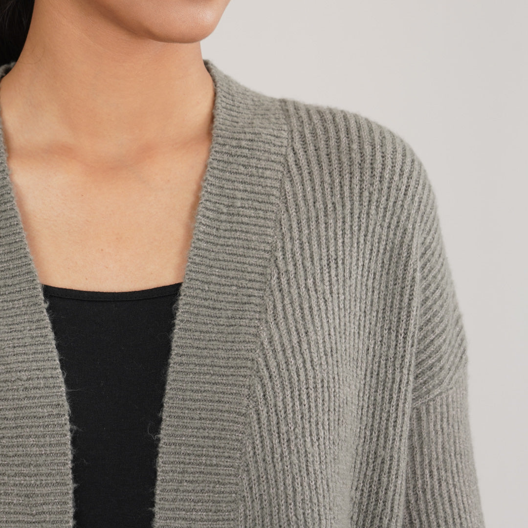 Womens Grey Sweater Shrug