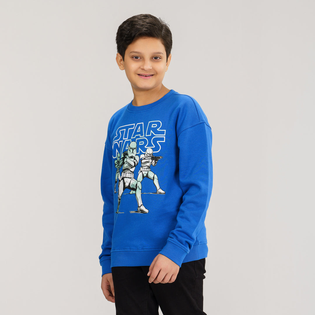 Boy's Blue Sweatshirt