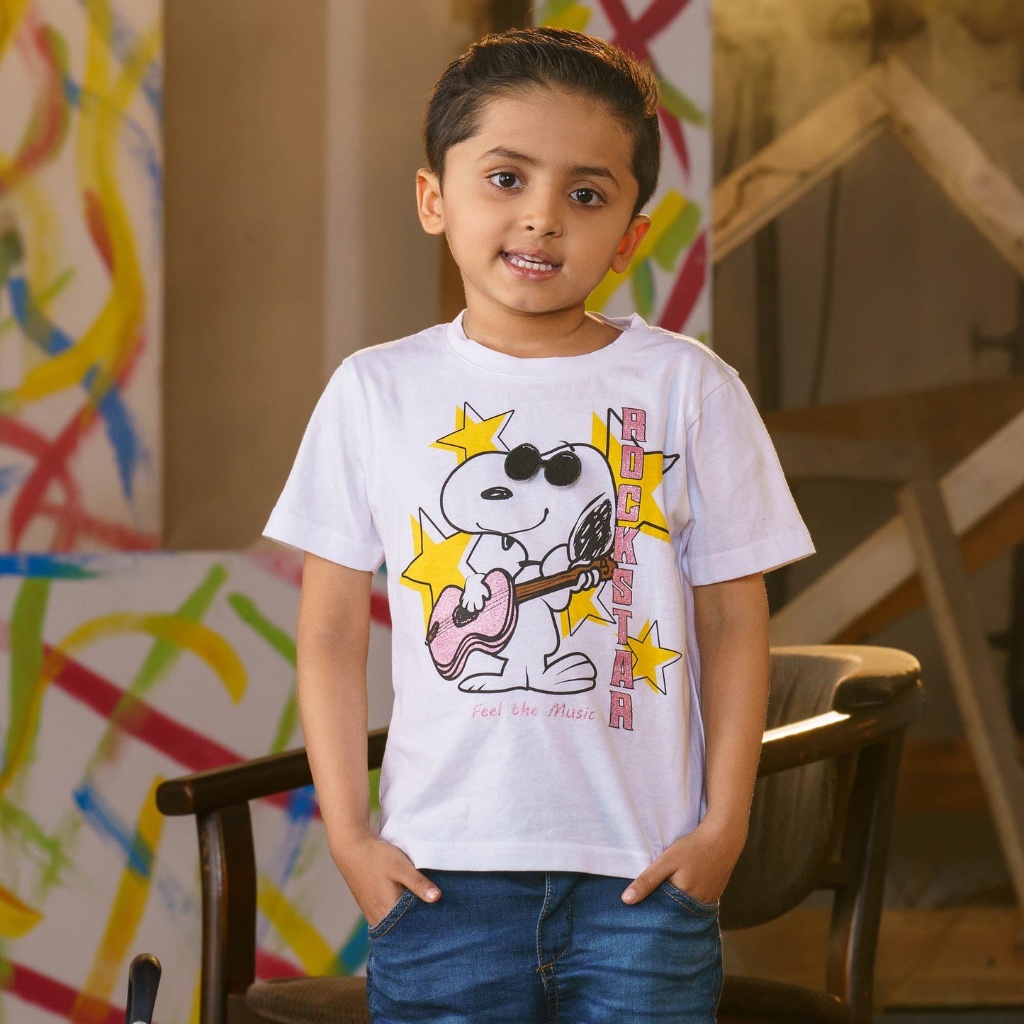 Baby Boys White T-Shirt