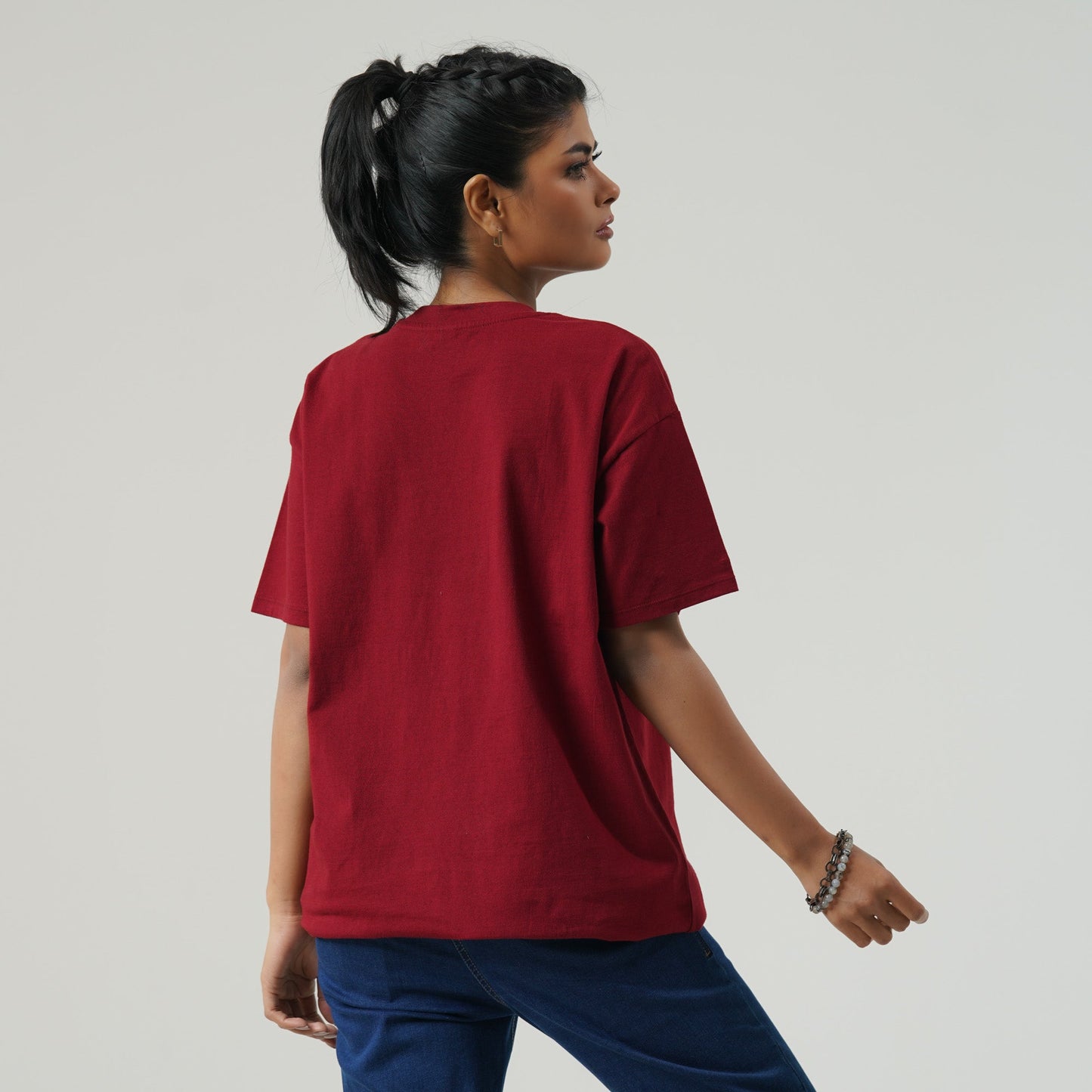 Womens Maroon T-Shirt