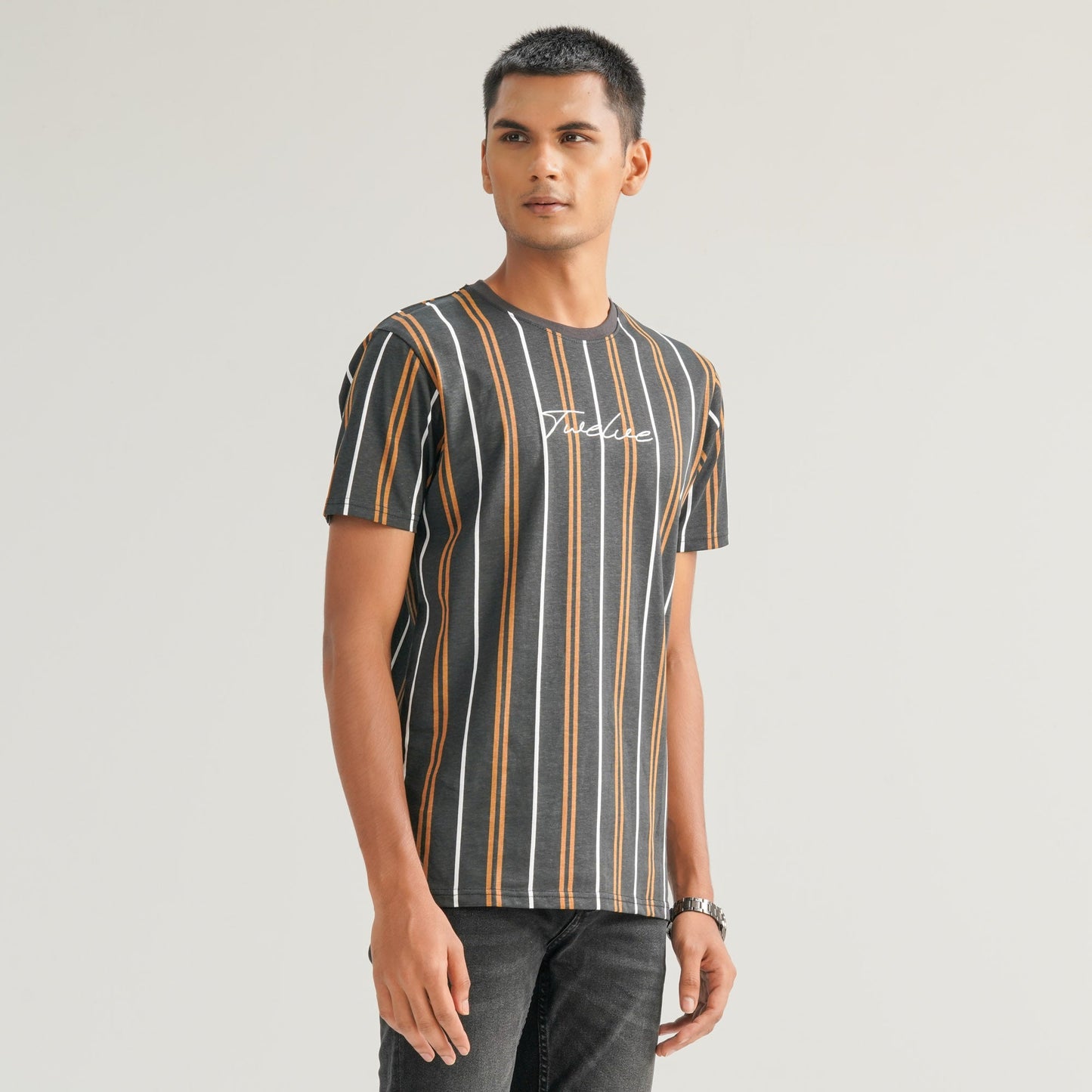 Mens Black T- Shirt