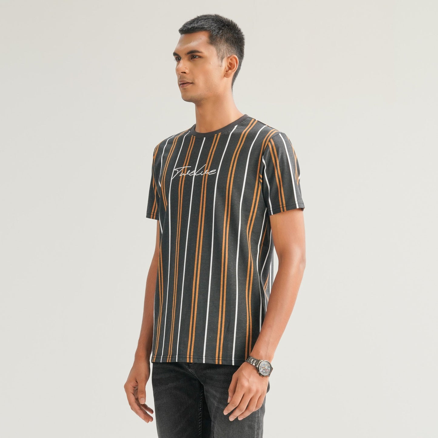 Mens Black T- Shirt