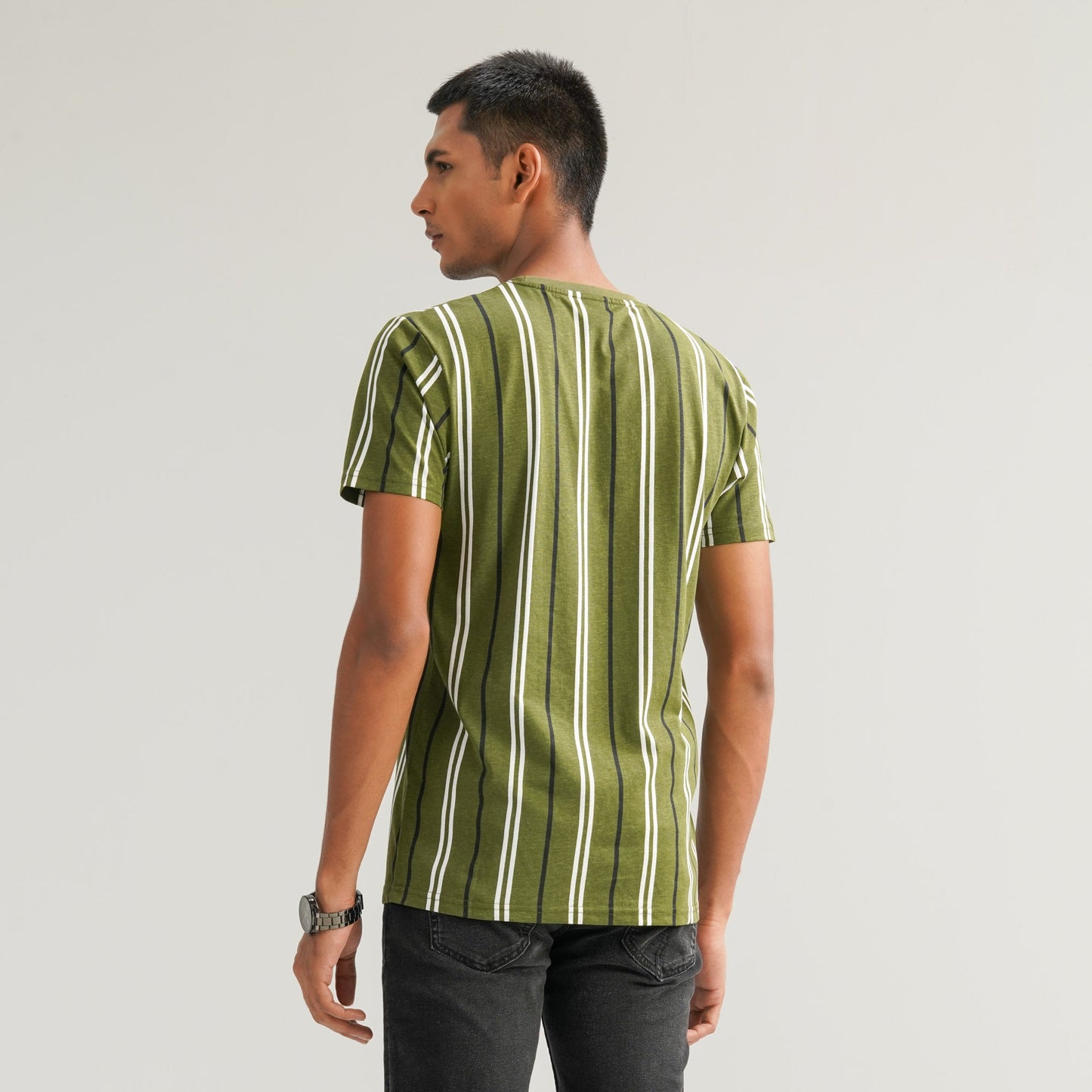 Mens Green Olive T- Shirt