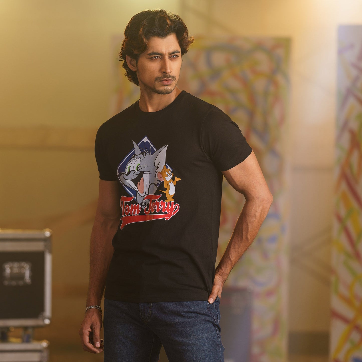 Men’s Casual Black T-Shirt