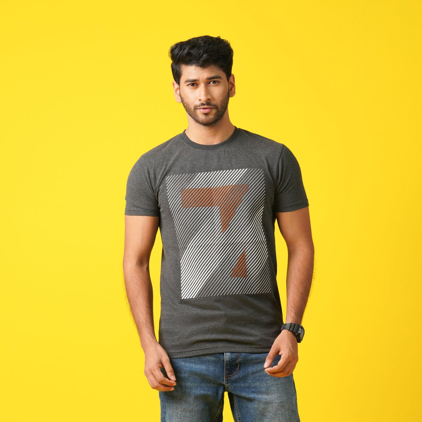 MENS T- SHIRT-BLACK