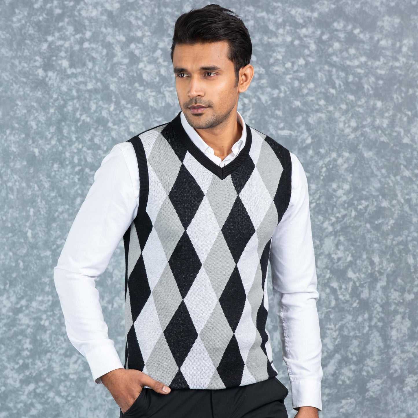 Mens Winter Vest- Black