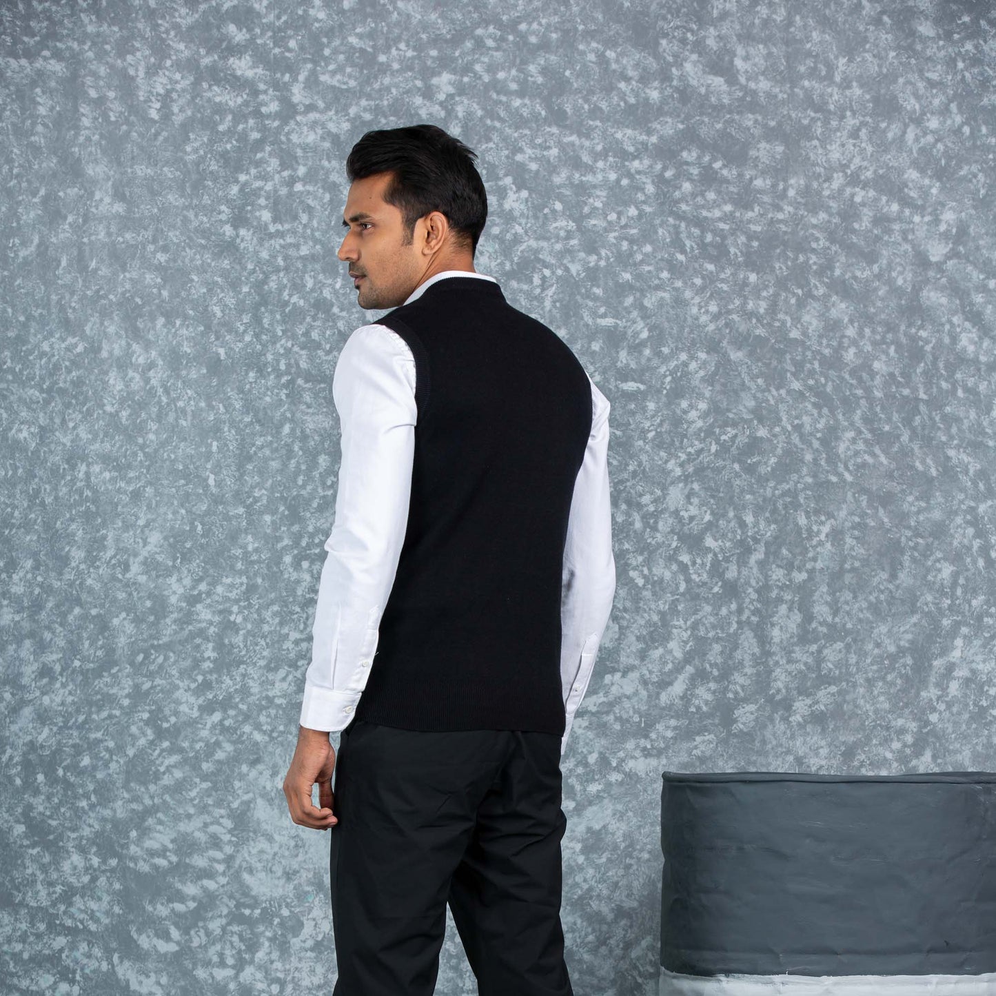 Mens Winter Vest- Black