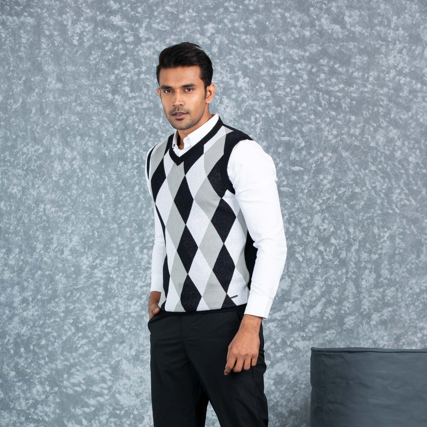 Mens Winter Vest- Black