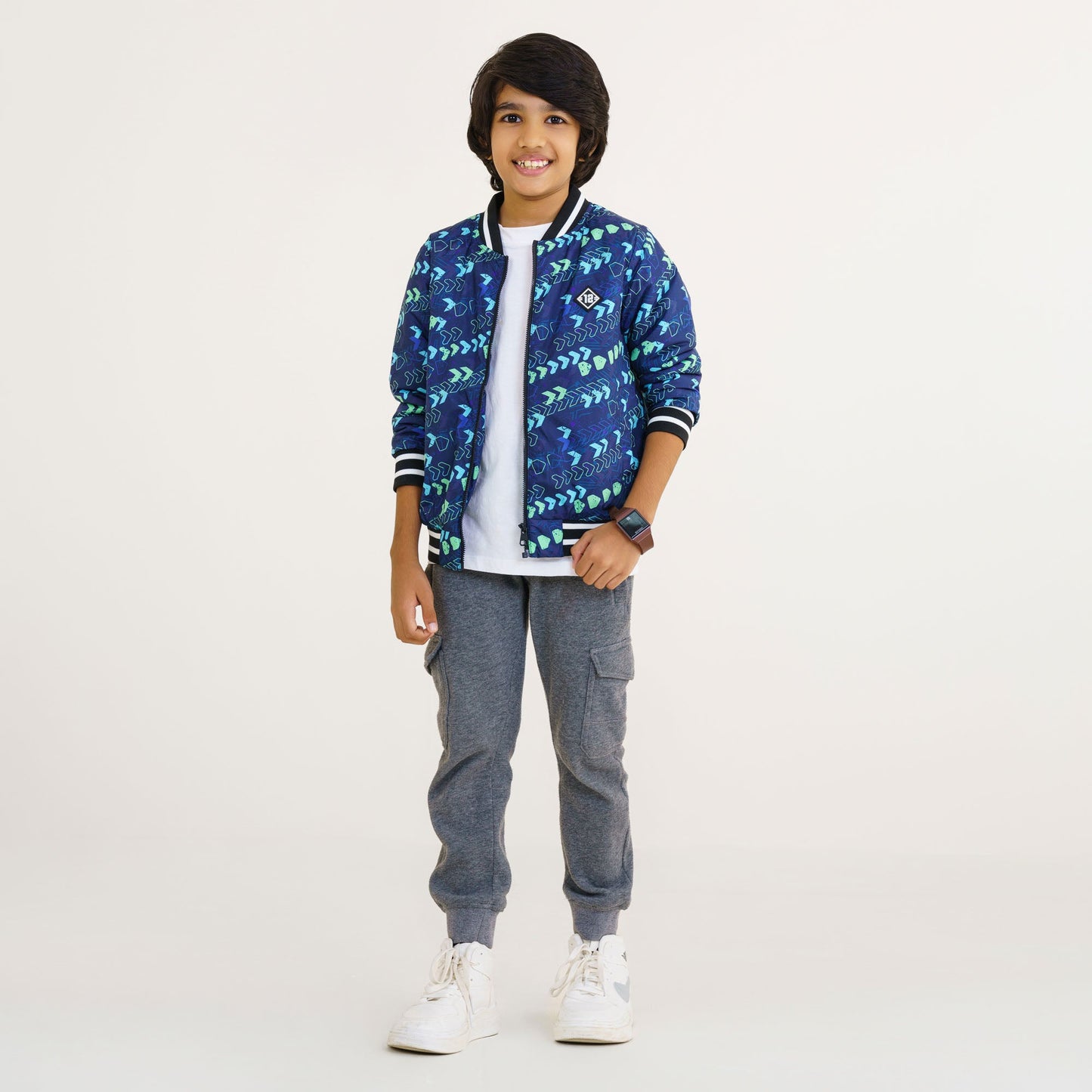 Baby Boy's Navy Bomber