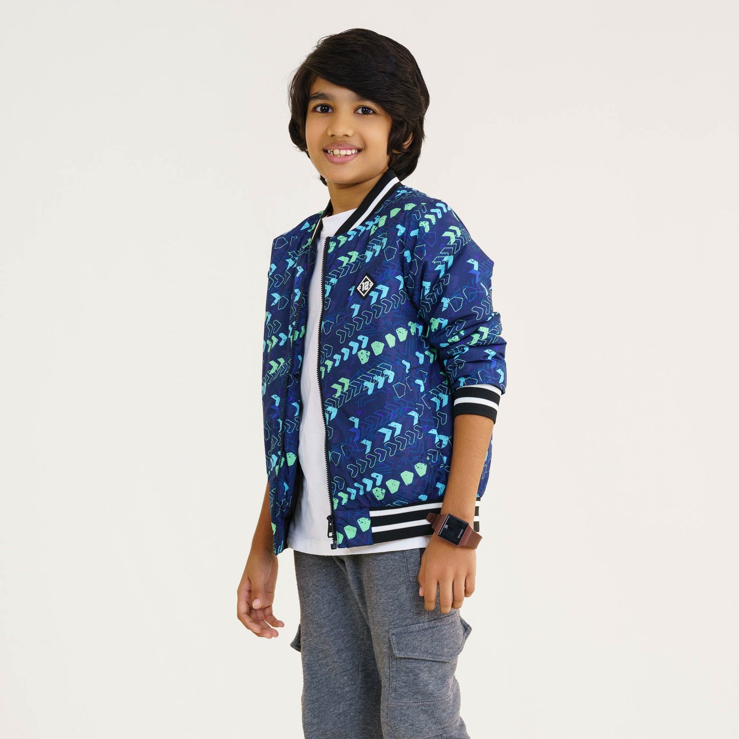 Baby Boy's Navy Bomber