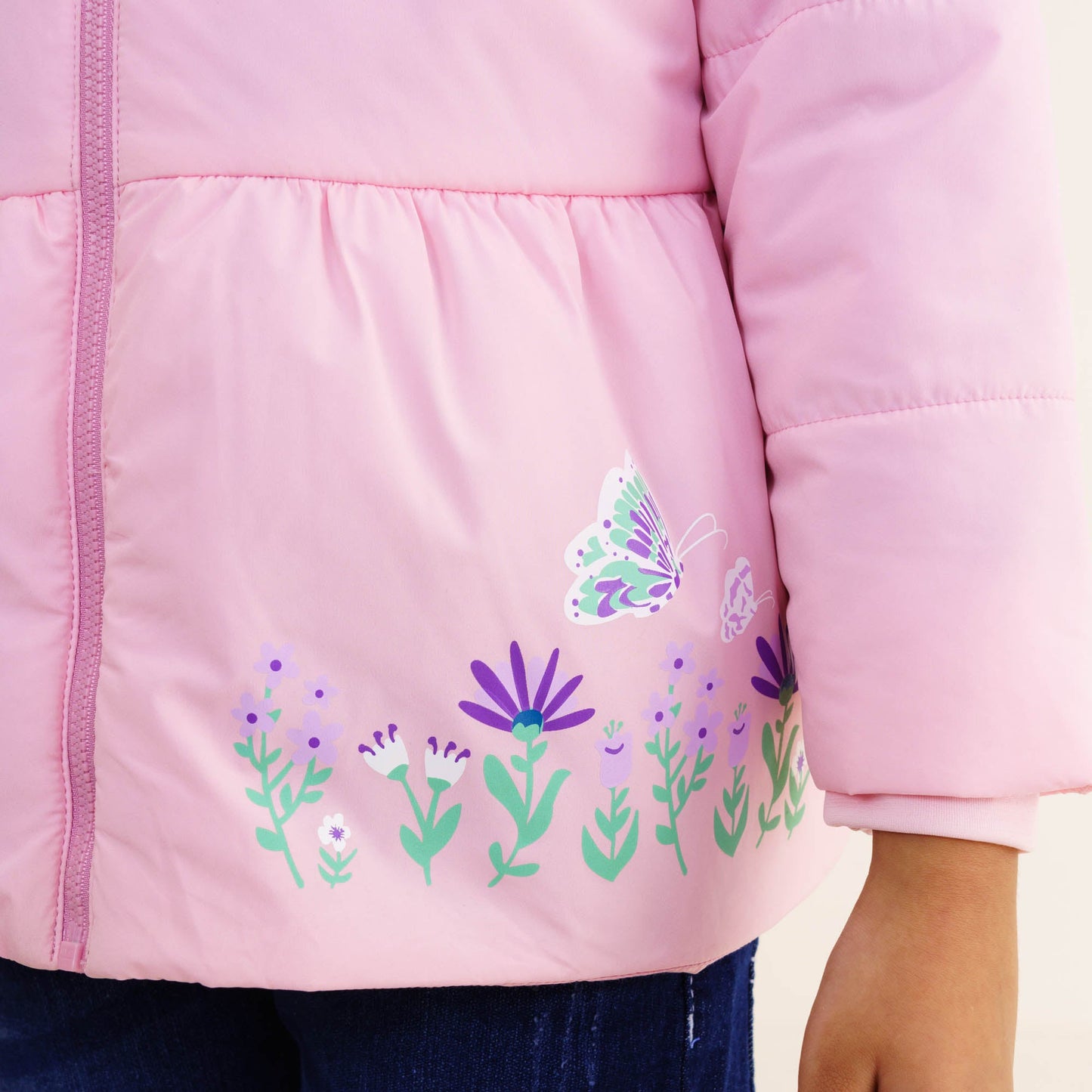 Baby Girls Quilted Jacket