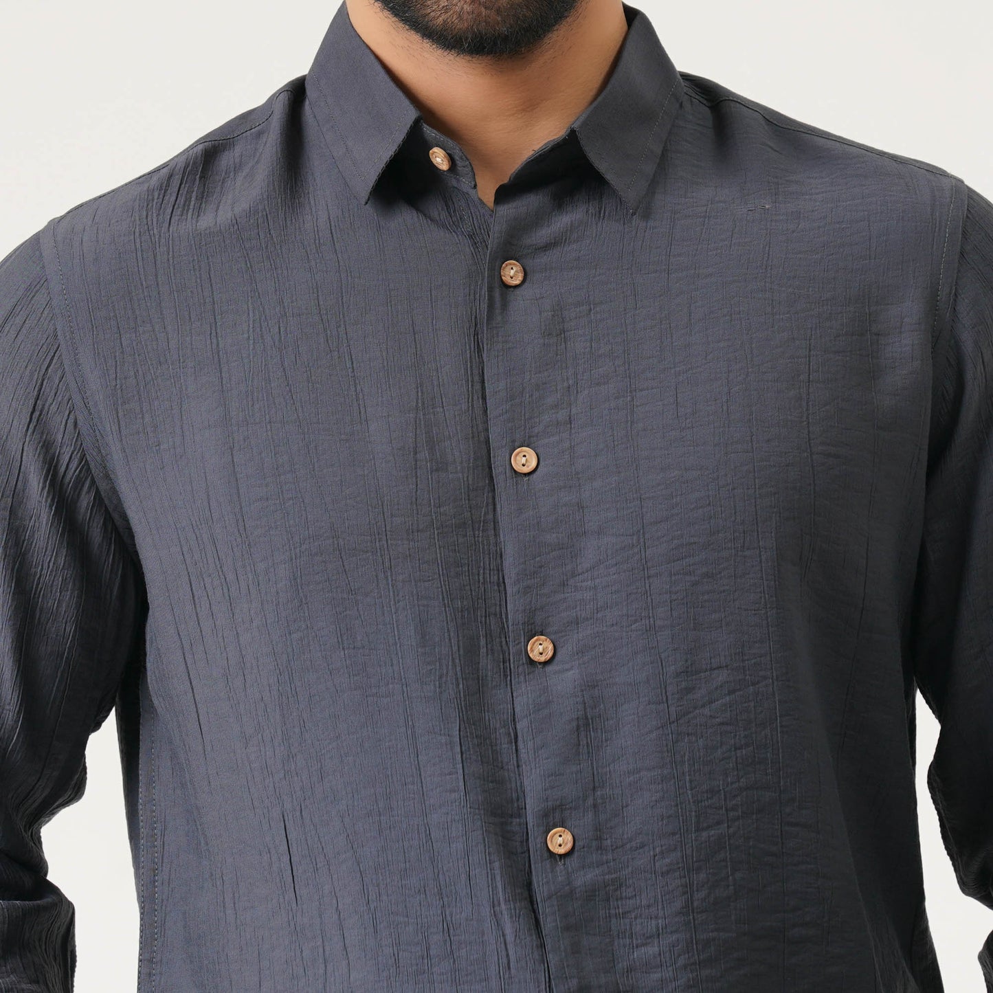 Mens L/S Dark Blue Shirt