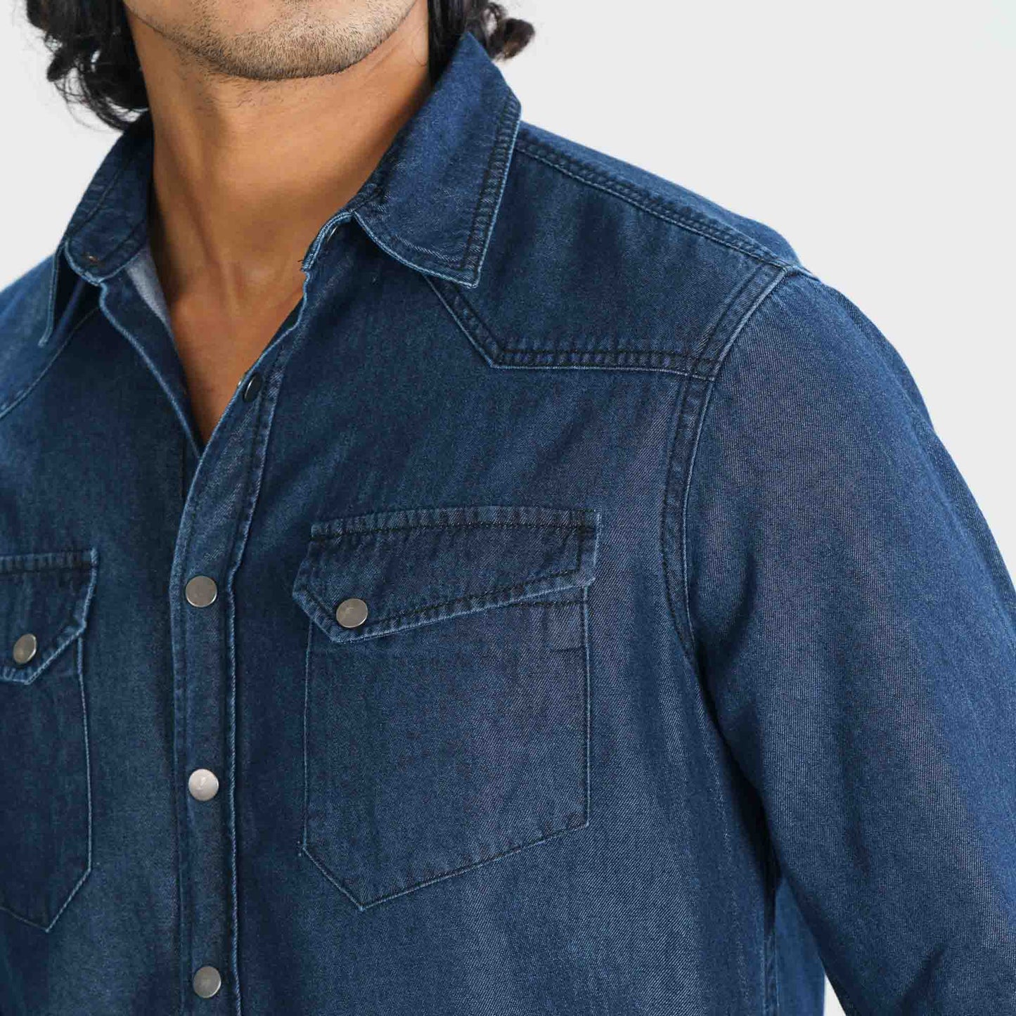 Mens Denim Shirt