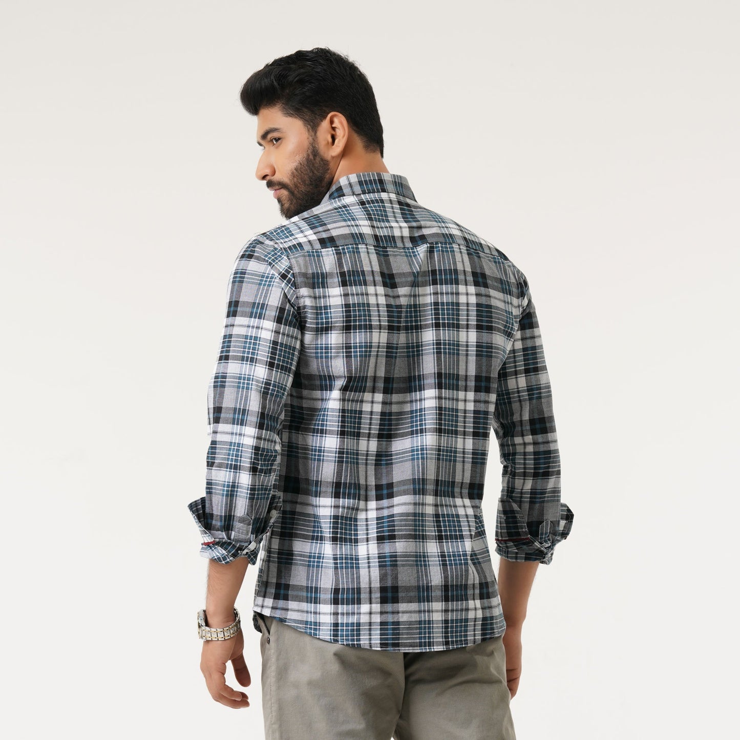 Mens Paste Check L/S Shirt
