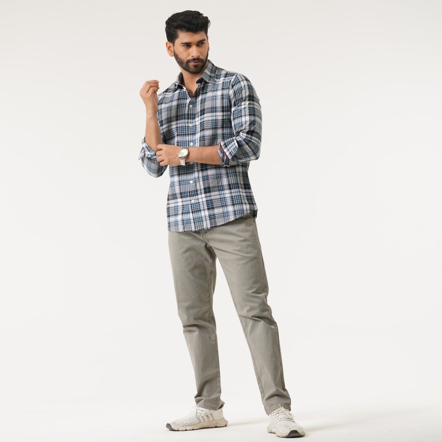 Mens Paste Check Shirt