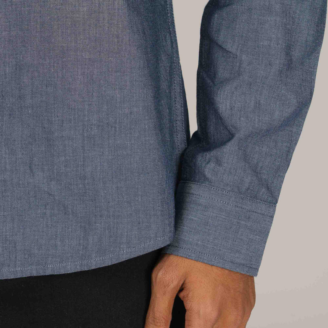 Mens Grey L/S Shirt