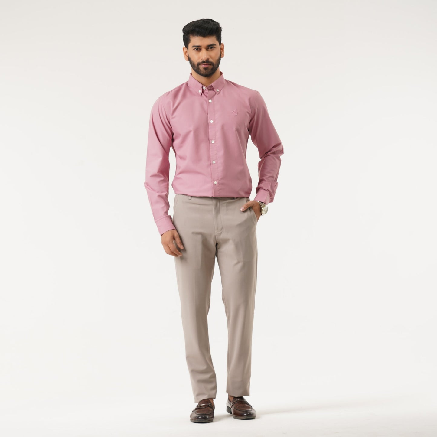 Mens Dusty Pink Shirt