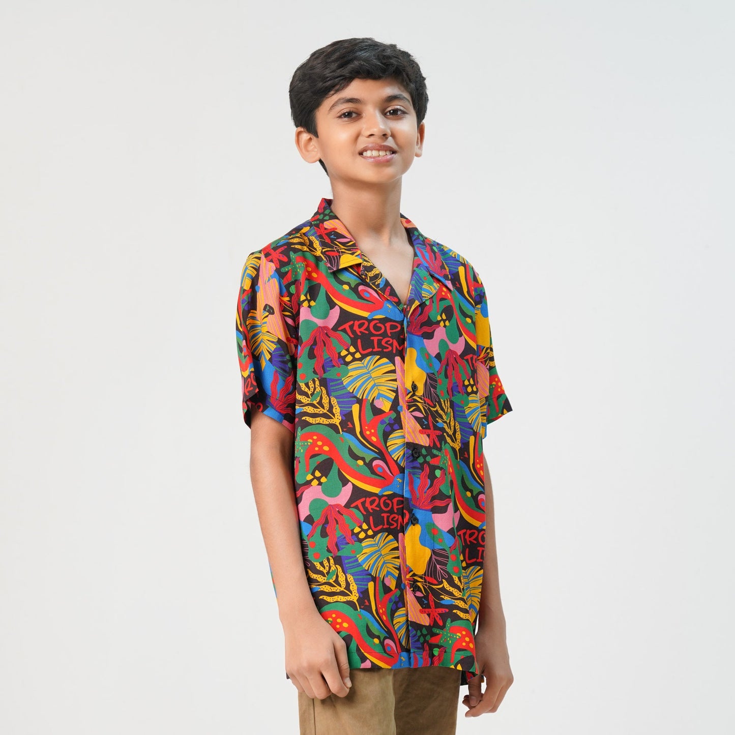 Boys Hawai Multicolor Shirt