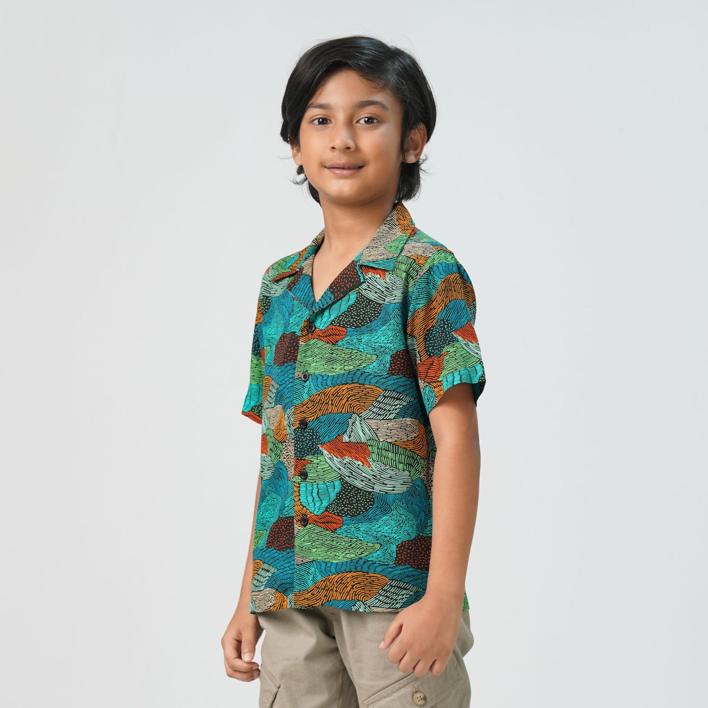 Boys Multi AOP Shirt