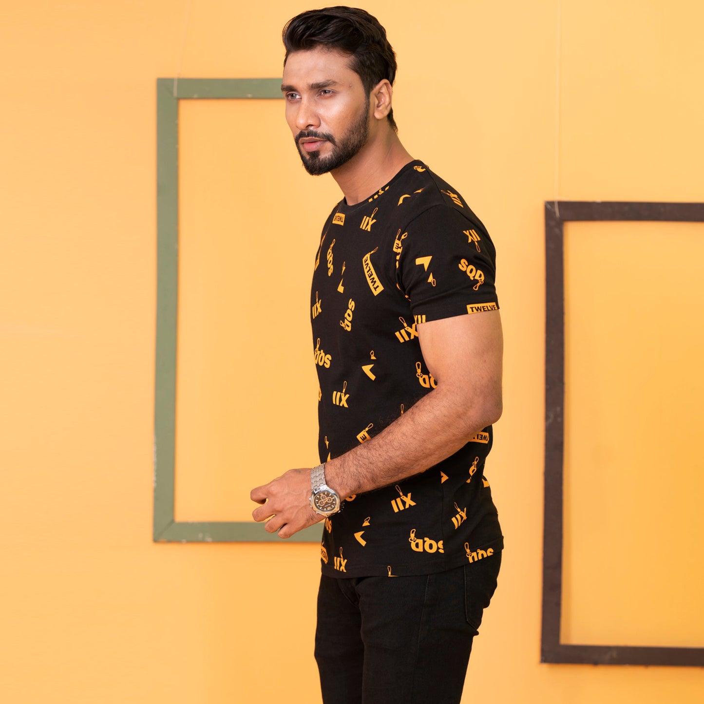 Mens T-Shirt-Black