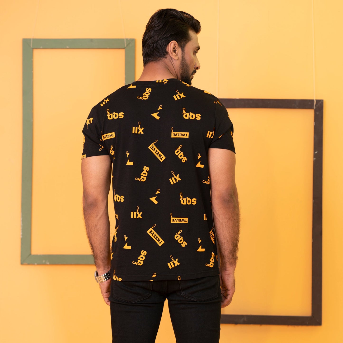 Mens T-Shirt-Black
