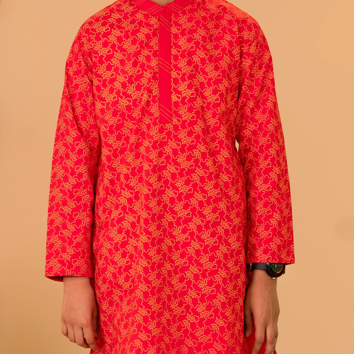 Boys Panjabi-Red 1