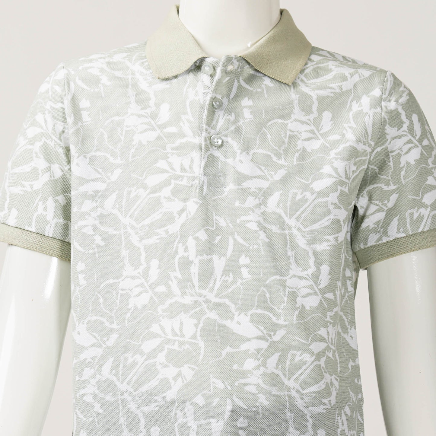 Boys Light Green Polo