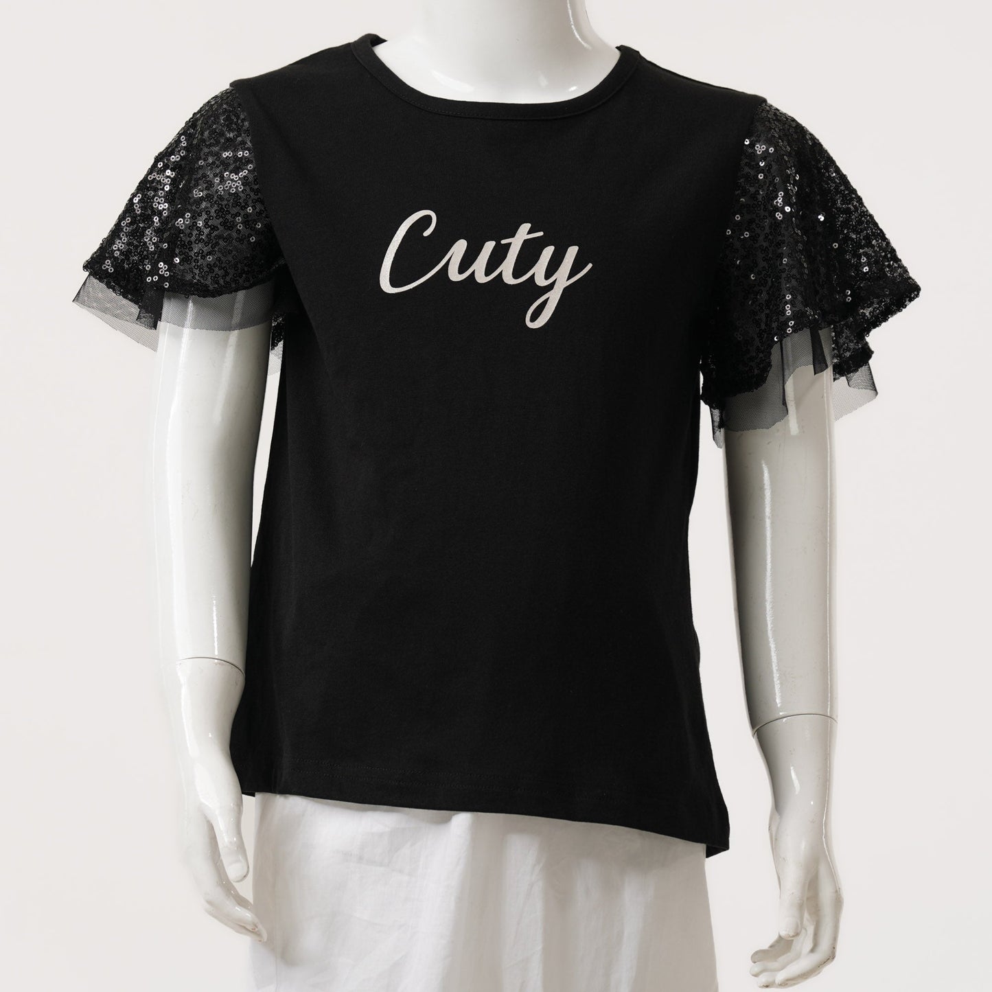 Girls Black T-shirt