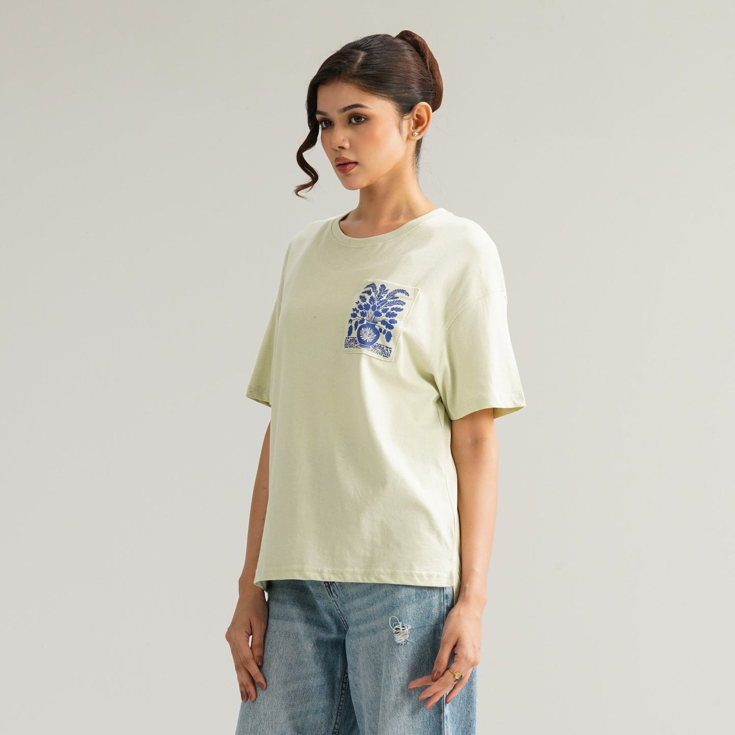 Womens Tint Green T-shirt