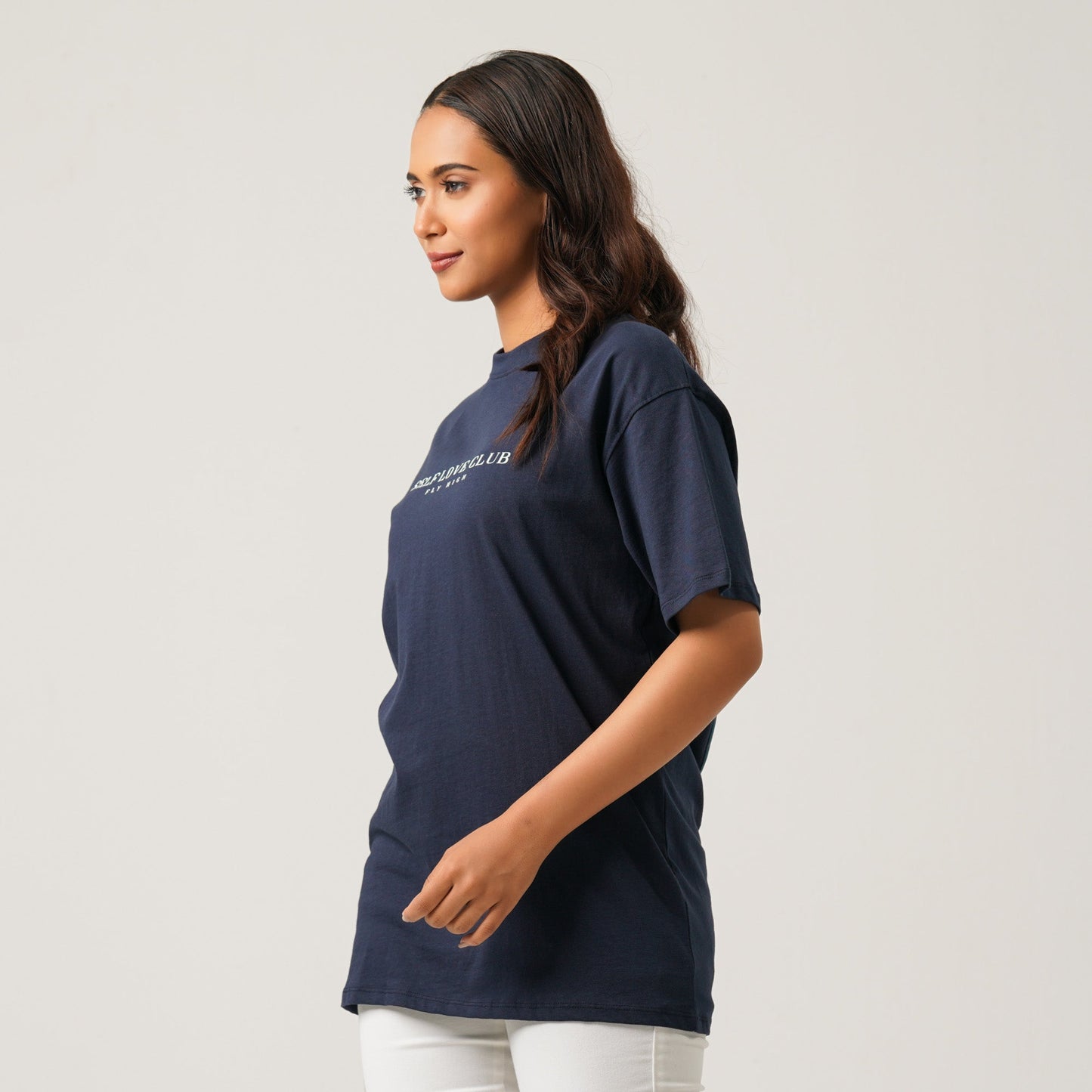 Womens Navy Blue T-shirt