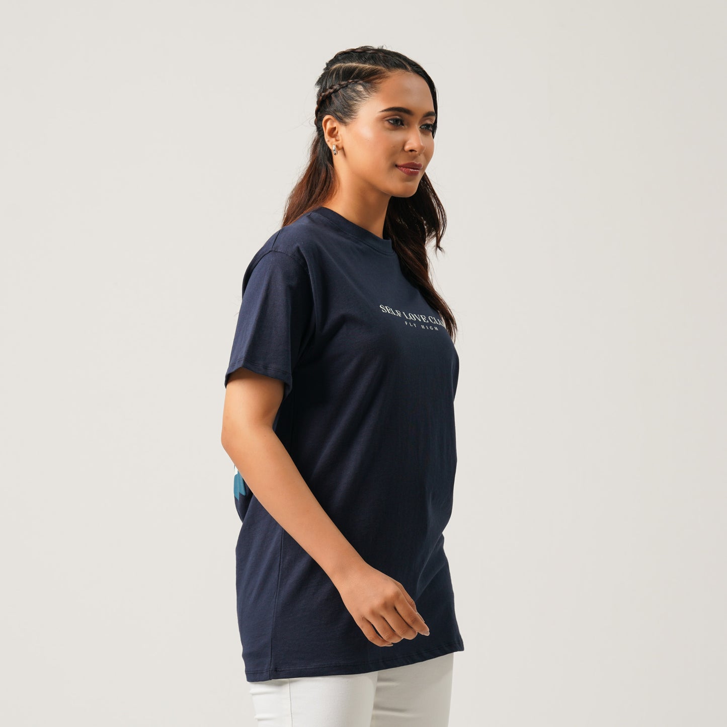 Womens Navy Blue T-shirt