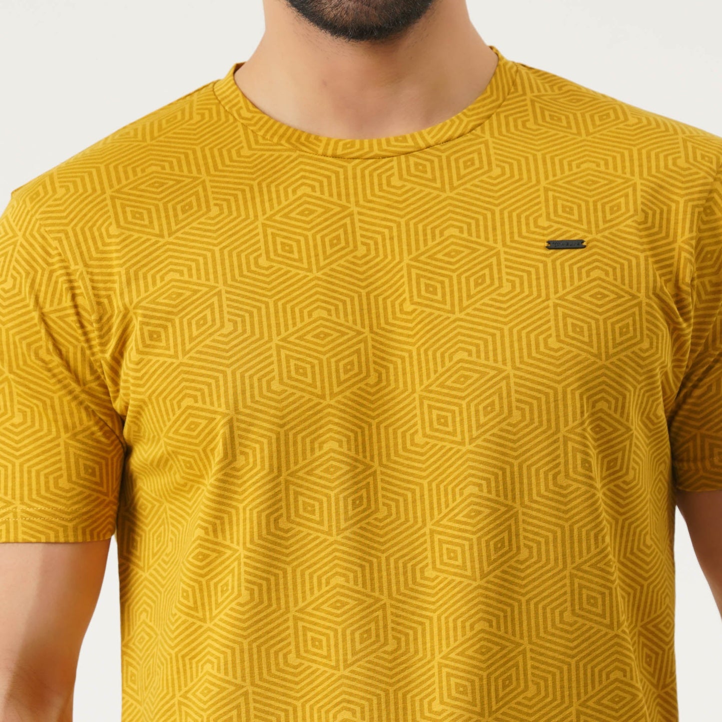 Mens T-Shirt Mustard
