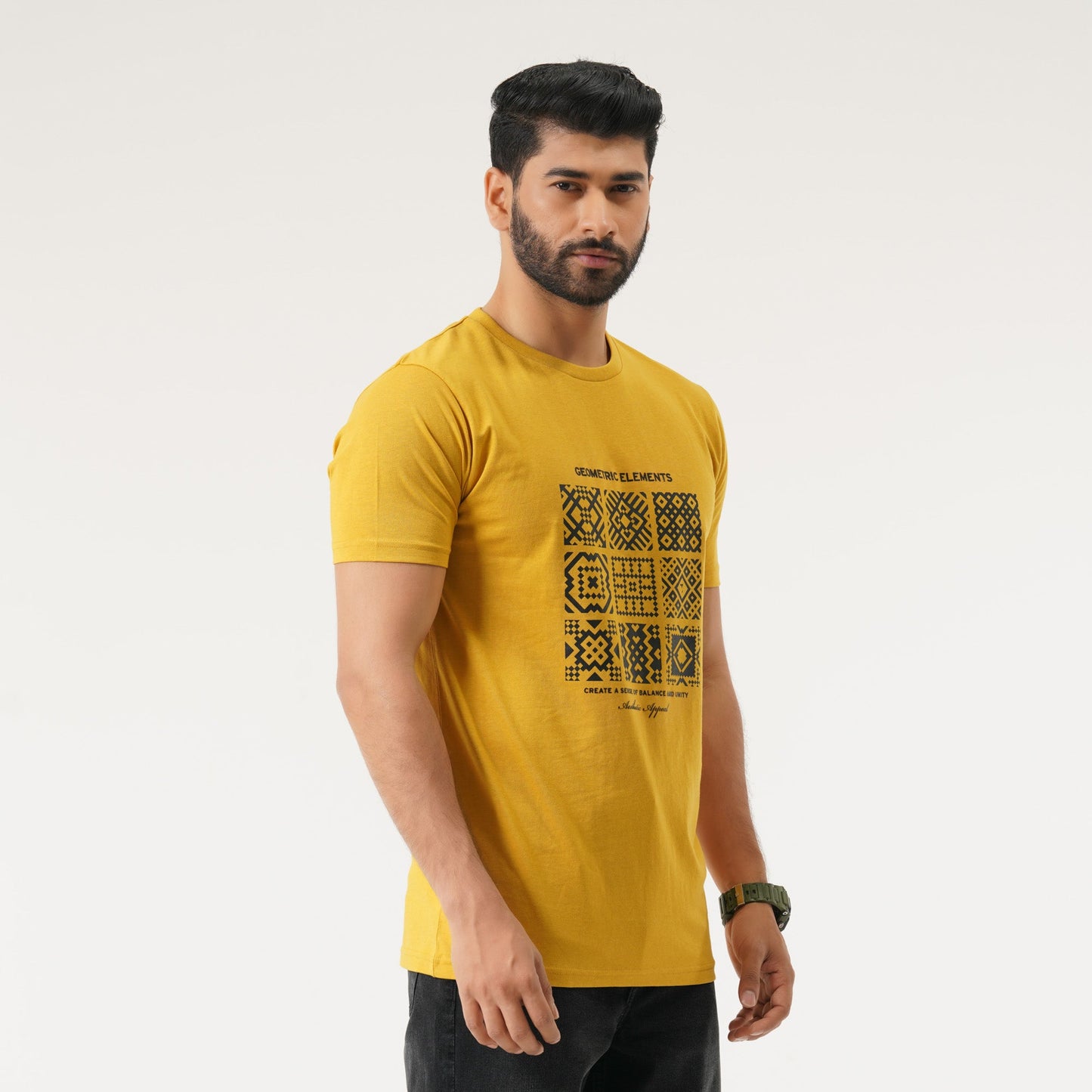 Mens Mustard T-Shirt
