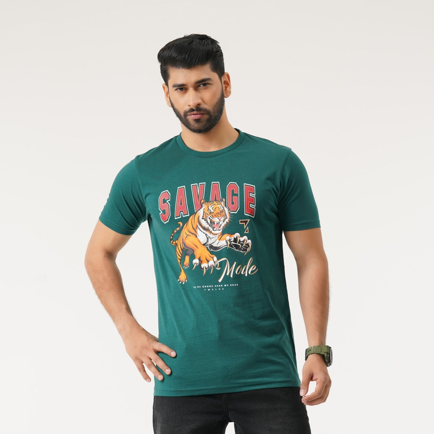 Mens Forest Green T-Shirt