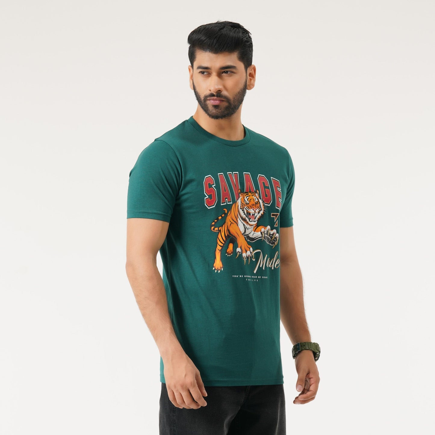 Mens Forest Green T-Shirt