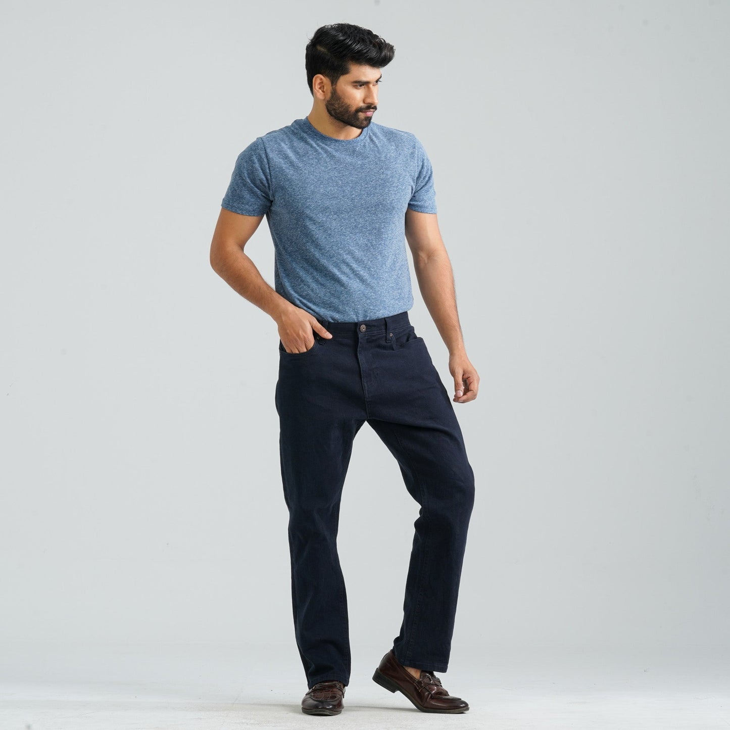 Men's Navy Twill Pant