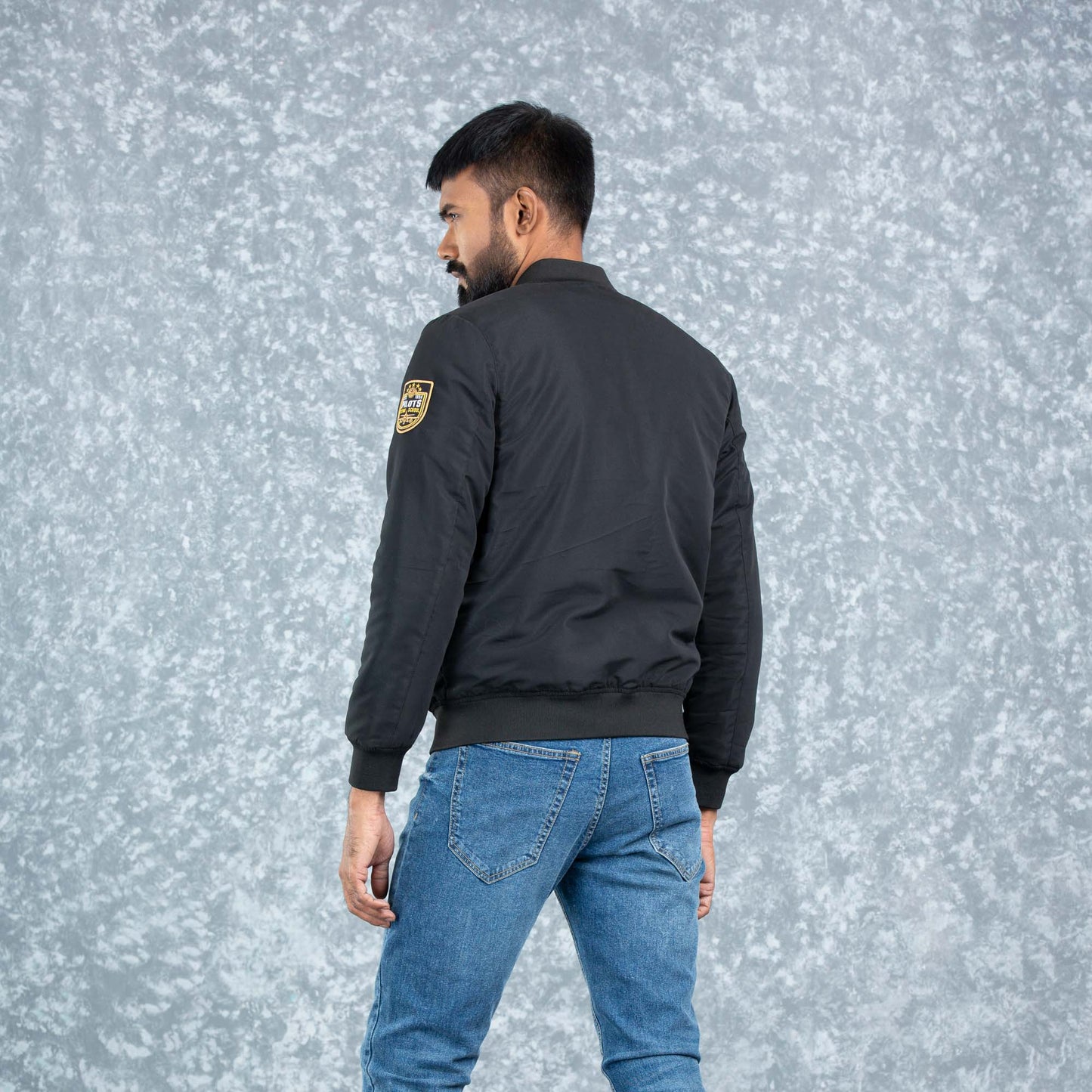 MENS BOMBER- BLACK