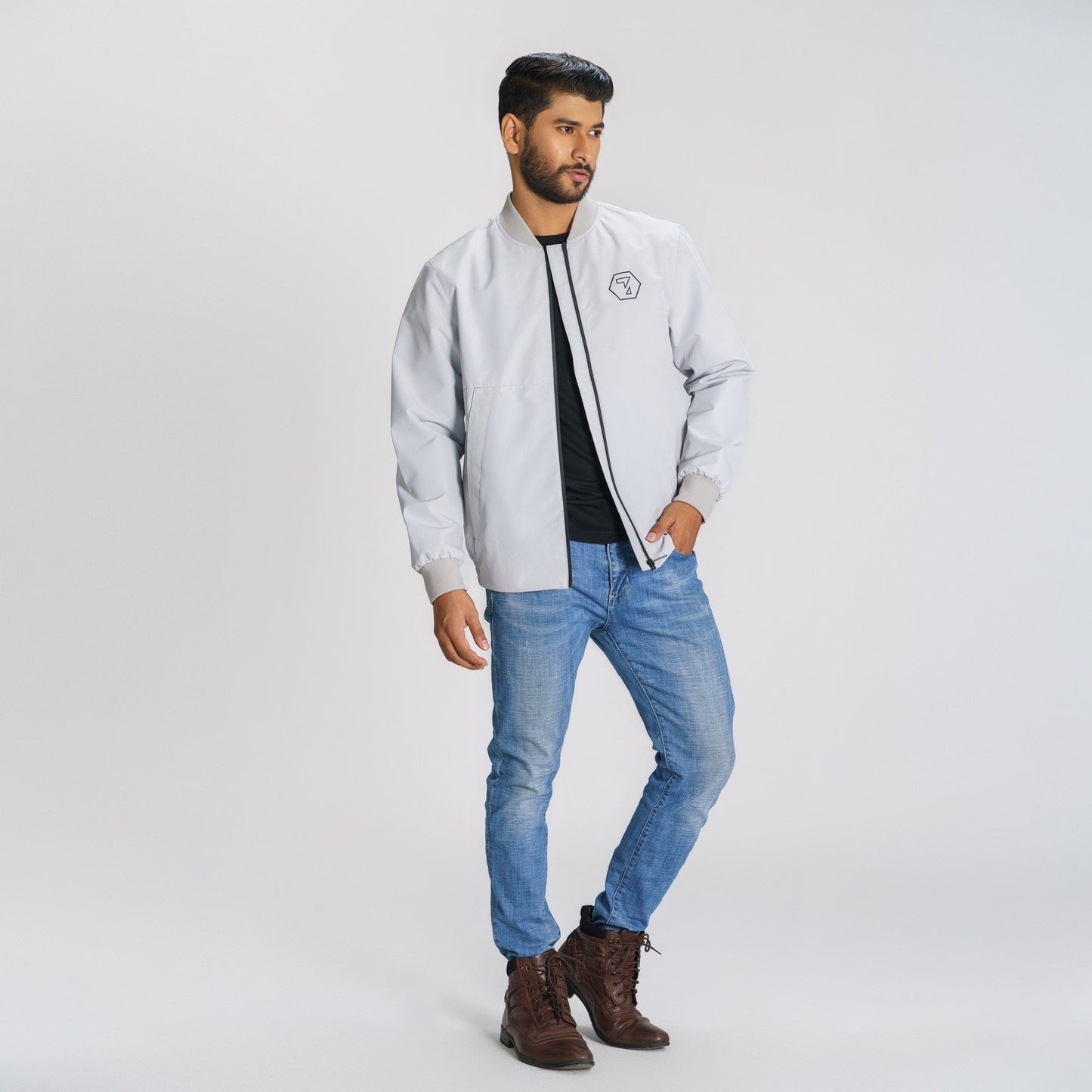 Men's Bomber Grey