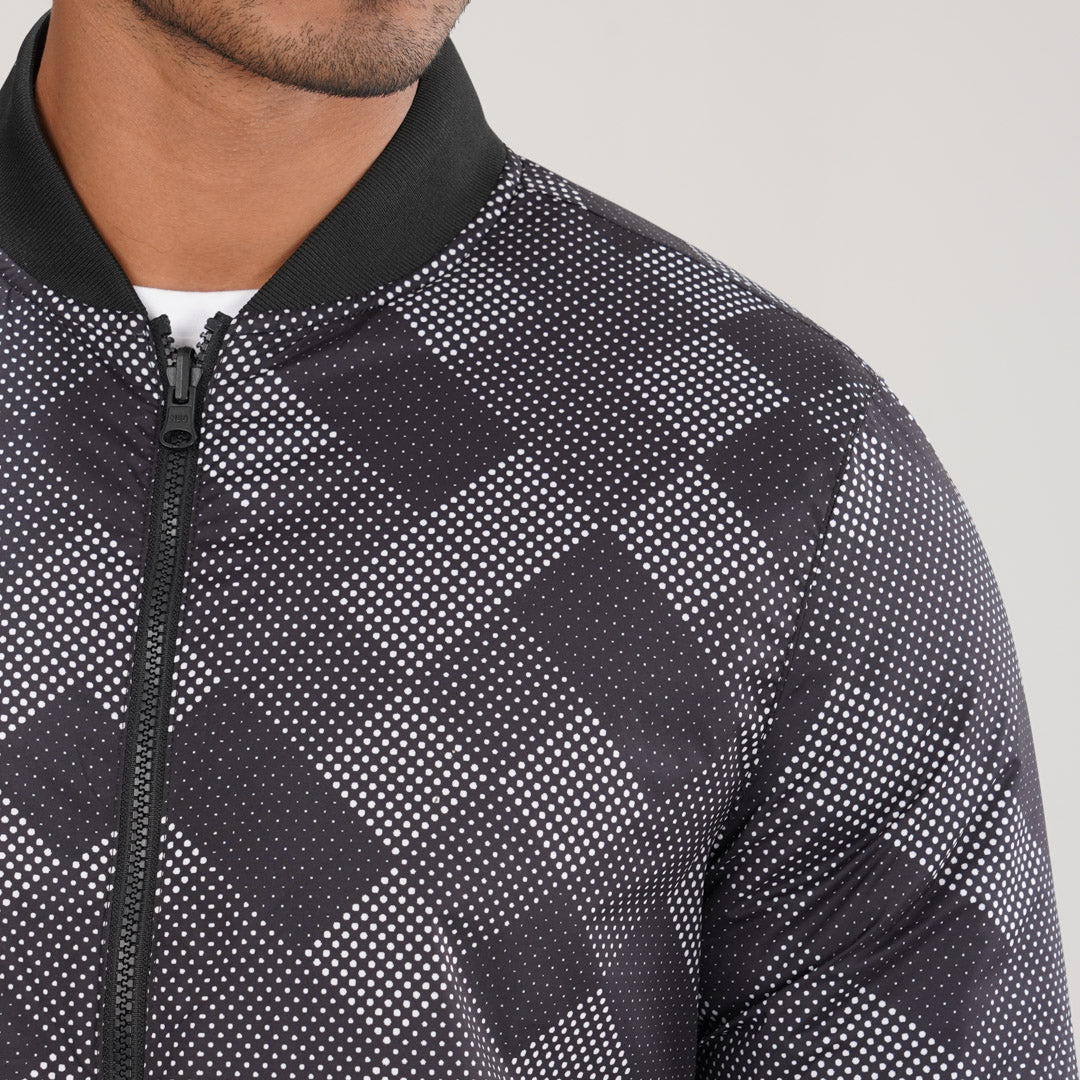 Mens Reversible Maroon Windbreaker