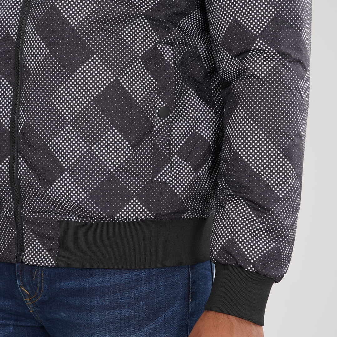 Mens Reversible Maroon Windbreaker