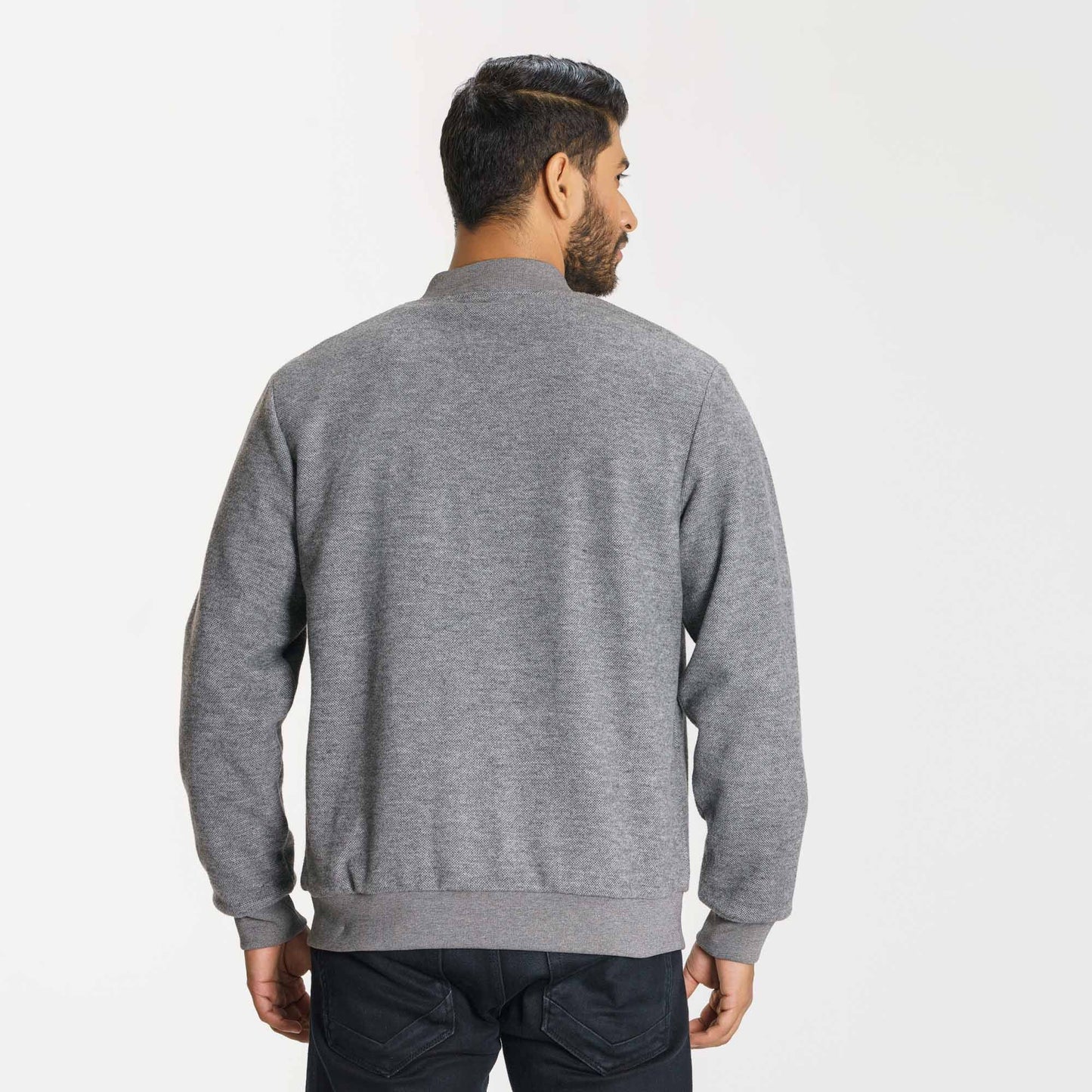 Men's Grey Bomber