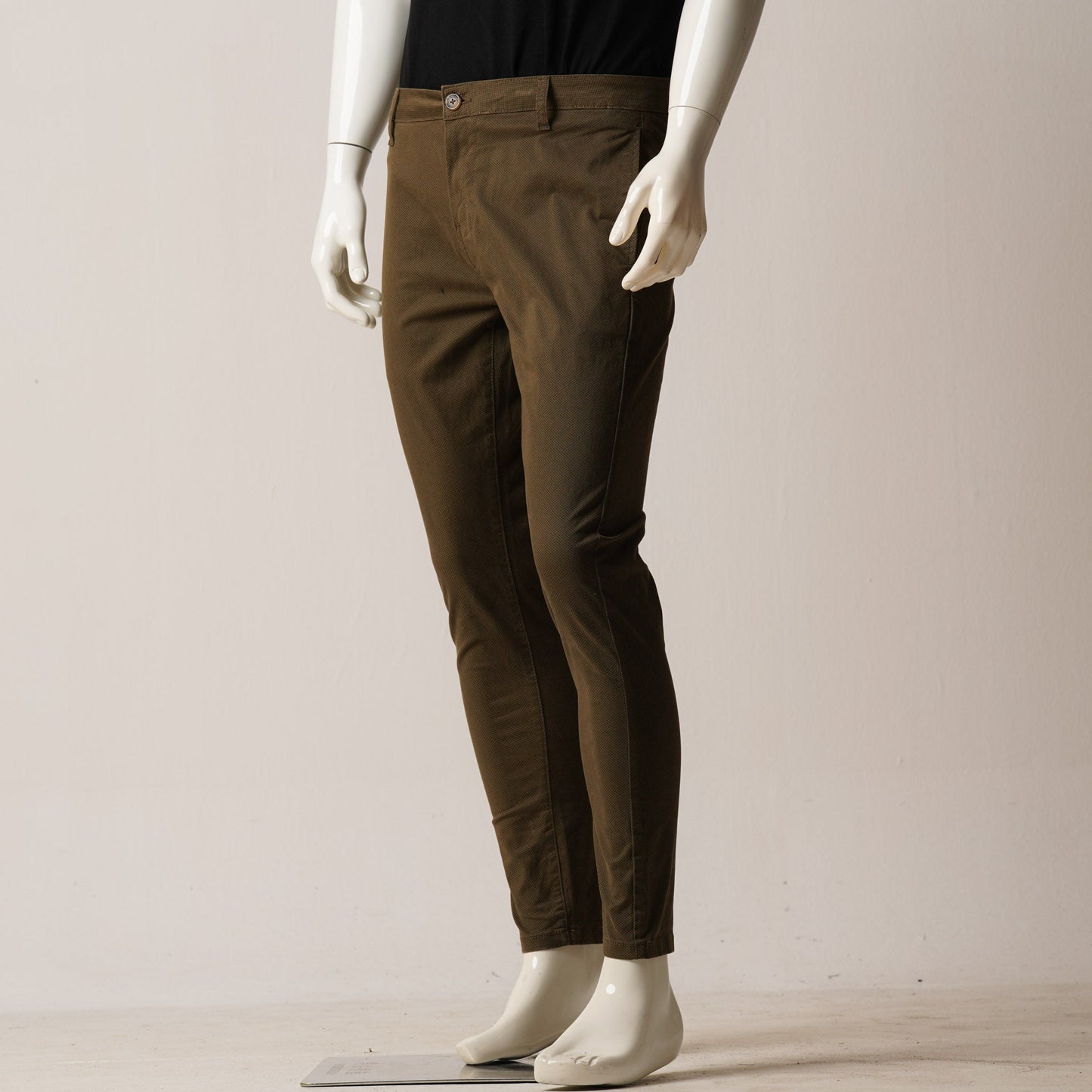 Boys Chocolate Twill Pant